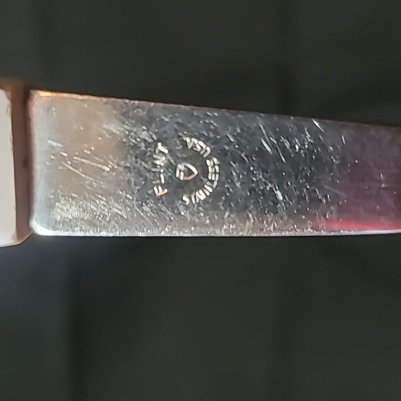 Vintage Flint Stainless Steel Meat/Carving Fork Harvest Wheat Pattern 9 5/8" - Picture 4 of 4